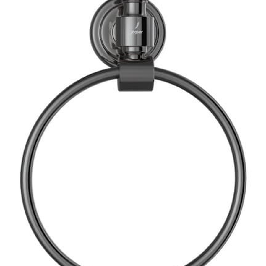 Vòng treo khăn mạ đen chrome Ấn Độ Jaquar AQN-BCH-7721