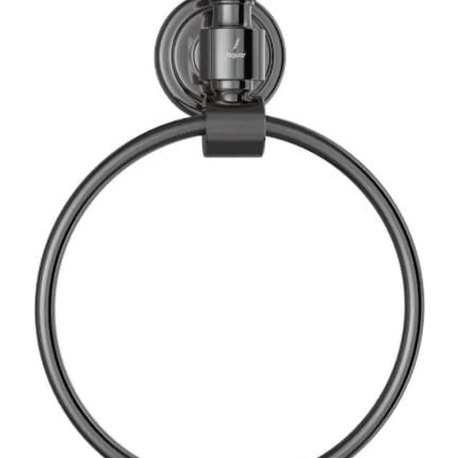 Vòng treo khăn mạ đen chrome Ấn Độ Jaquar AQN-BCH-7721