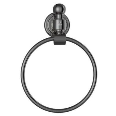 Vòng treo khăn mạ đen chrome Ấn Độ Jaquar AQN-BCH-7721