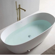 Bồn tắm đặt sàn đá nhân tạo Clara CBT-130 1.7m