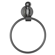 Vòng treo khăn mạ đen chrome Ấn Độ Jaquar AQN-BCH-7721