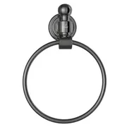 Vòng treo khăn mạ đen chrome Ấn Độ Jaquar AQN-BCH-7721