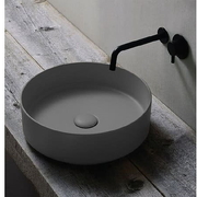 Chậu rửa Lavabo dương bàn màu xám Clara CB-1124-GR (Order)
