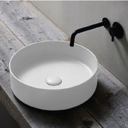 Chậu rửa Lavabo dương bàn màu trắng Clara CB-1124 (Order)