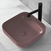 Chậu rửa Lavabo dương bàn mà nâu Clara CB-1158-BRZ (Order)