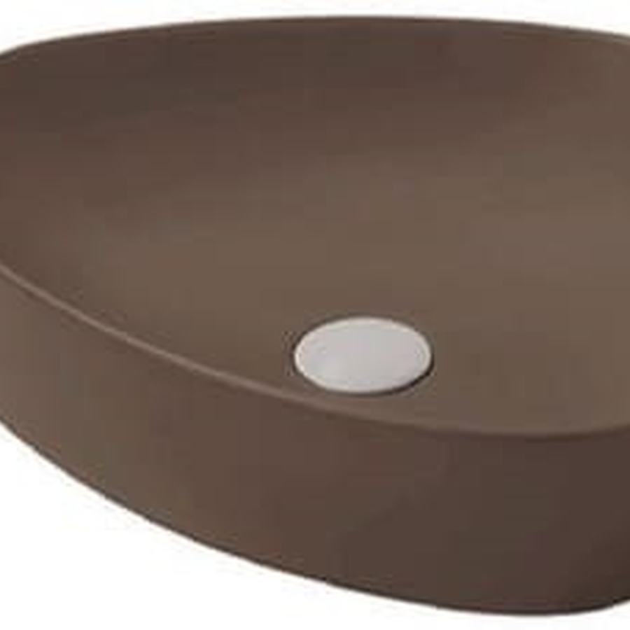 Chậu rửa Lavabo dương bàn màu nâu Clara CB-1160-BR