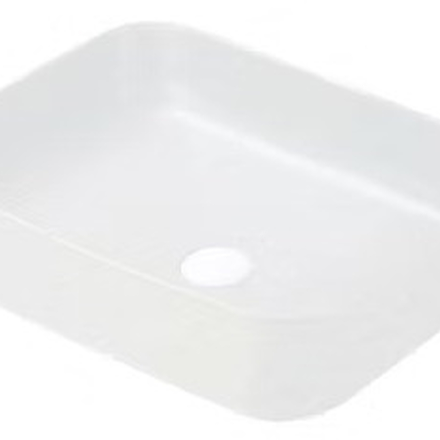 Chậu rửa Lavabo dương bàn màu trắng Clara CB-1162-W