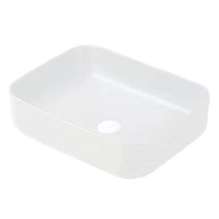 Chậu rửa Lavabo dương bàn màu trắng Clara CB-1162-W