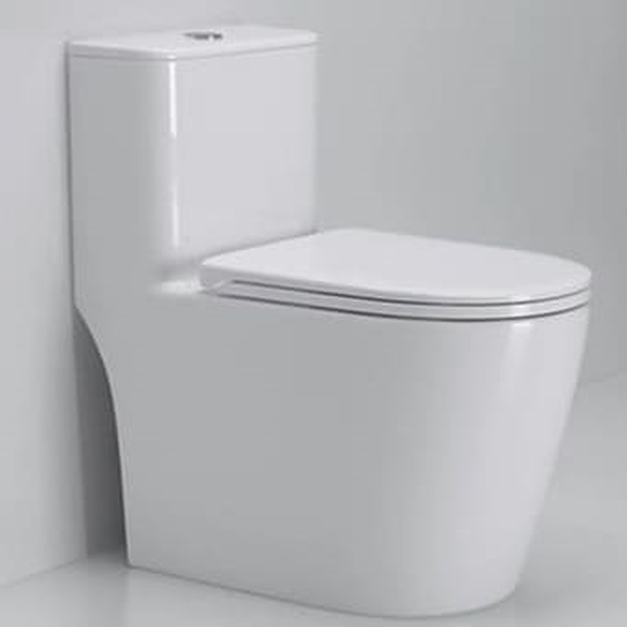 Bồn cầu 1 khối nắp rơi êm Clara CT-155SS