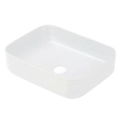 Chậu rửa Lavabo dương bàn màu trắng Clara CB-1162-W