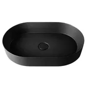 Chậu rửa Lavabo dương bàn màu đen Clara CB-1169-MBK