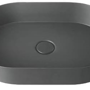 Chậu rửa Lavabo dương bàn màu xám mờ Clara CB-1169-MDG