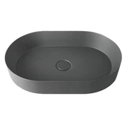 Chậu rửa Lavabo dương bàn màu xám mờ Clara CB-1169-MDG