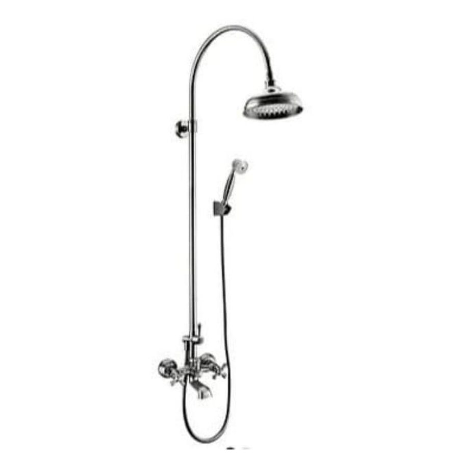 Sen tắm cây đứng nóng lạnh mạ chrome Clara CF-67355C