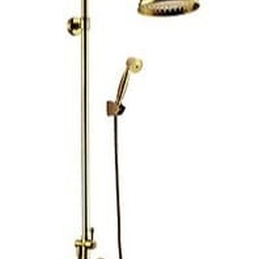 Sen tắm cây đứng nóng lạnh mạ vàng Clara CF-67355G