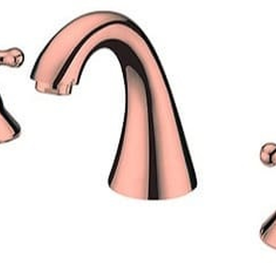 Vòi chậu lavabo nóng lạnh 3 Lỗ mạ hồng Clara CF-67359RG