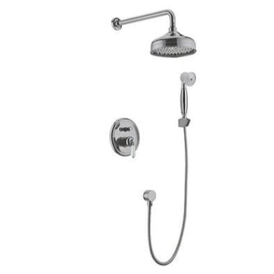 Sen tắm âm tường nóng lạnh mạ chrome Clara CF-68356C