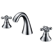 Vòi chậu lavabo nóng lạnh 3 Lỗ mạ chrome Clara CF-67359C