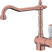 Vòi chậu rửa bát nóng lạnh Clara CF-68354RG