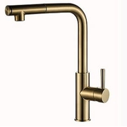 Vòi chậu rửa bát dây rút nóng lạnh Clara CF-73354G