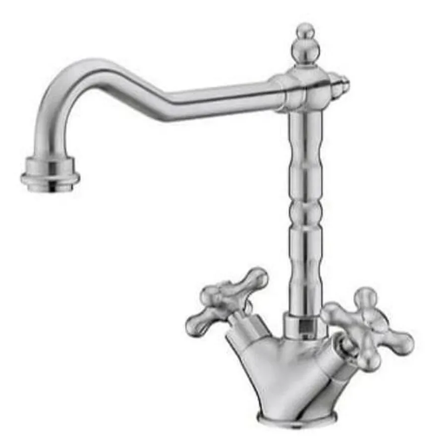 Vòi chậu rửa bát nóng lạnh mạ chrome Clara CF-67352C