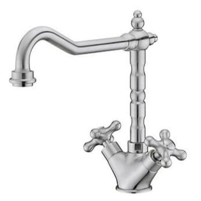 Vòi chậu rửa bát nóng lạnh mạ chrome Clara CF-67352C