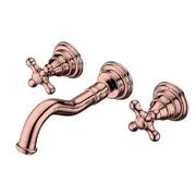 Vòi Lavabo Âm Tường Nóng Lạnh Clara CF-67350RG