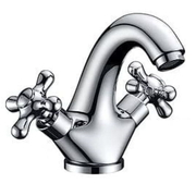 Vòi chậu lavabo nóng lạnh mạ chrome Clara CF-67351C