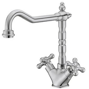 Vòi chậu rửa bát nóng lạnh mạ chrome Clara CF-67352C