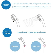 Vòi sen tắm Baby có nút dừng Takagi (JSB011AAS)