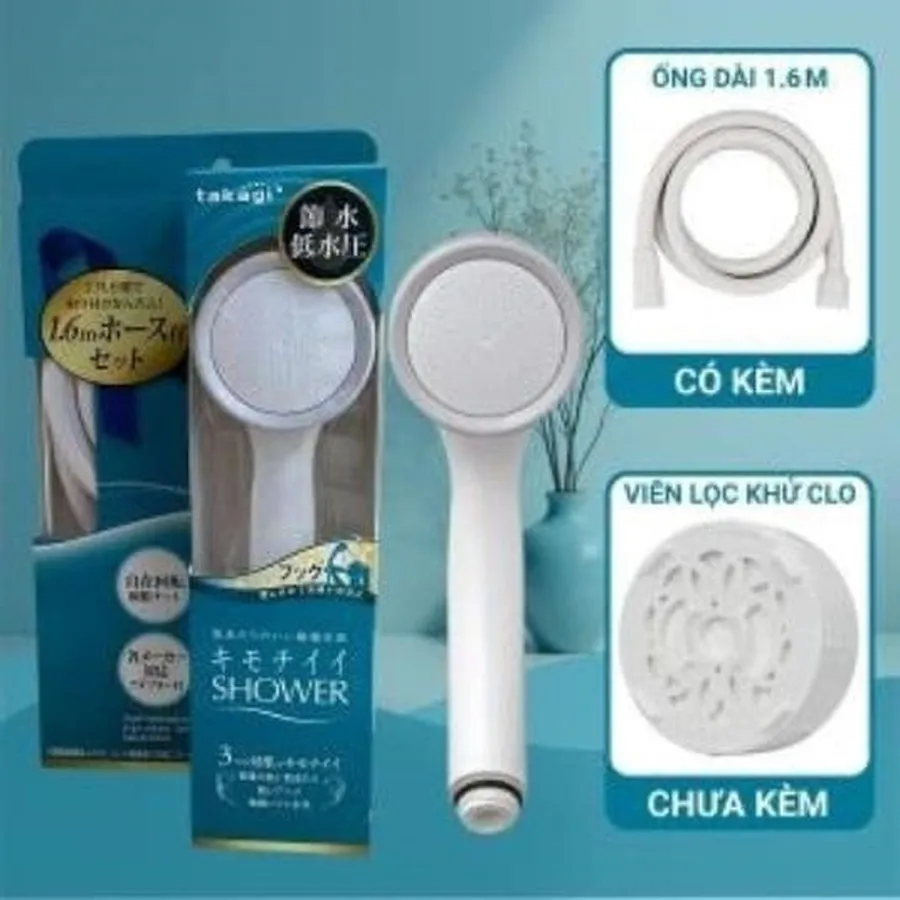 Bộ vòi sen tắm WT điều chỉnh áp suất nước mật độ cao Takagi JSA122AS