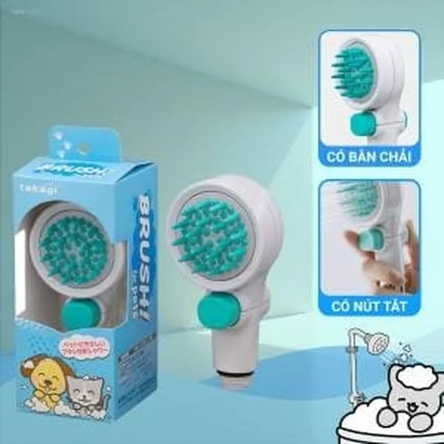 Vòi hoa sen Massage thú cưng có nút dừng Takagi JSB027GY