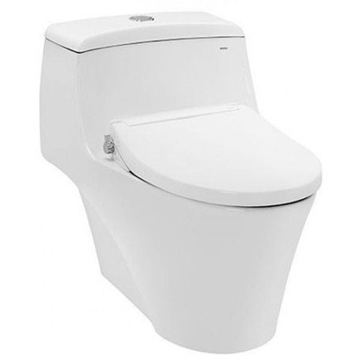 Bồn cầu 1 khối xả nhấn nắp rửa cơ TOTO MS823DRE2