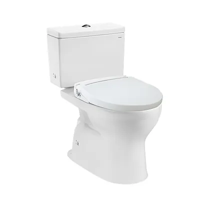 Bồn cầu 2 khối nắp rửa cơ TOTO CS302DE2#W