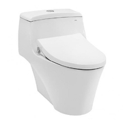 Bồn cầu 1 khối xả nhấn nắp rửa cơ TOTO MS823DRE4