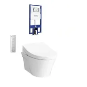 Bồn cầu treo tường nắp điện tử TOTO CW822REA#W/TCF4911EZ#NW1/WH172AT/TCA465