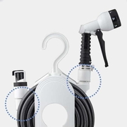 Bộ cuộn vòi tưới cây 10m Nhật Bản Takagi R110CG