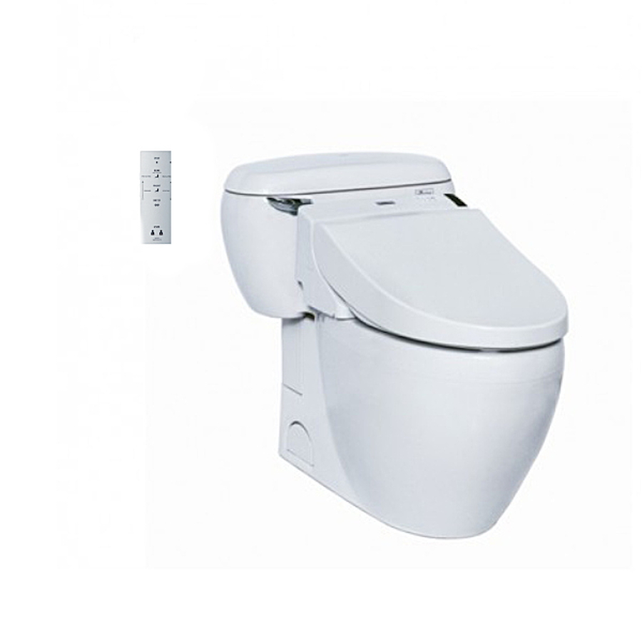 Bồn cầu 1 khối nắp điện tử TOTO MS366W6