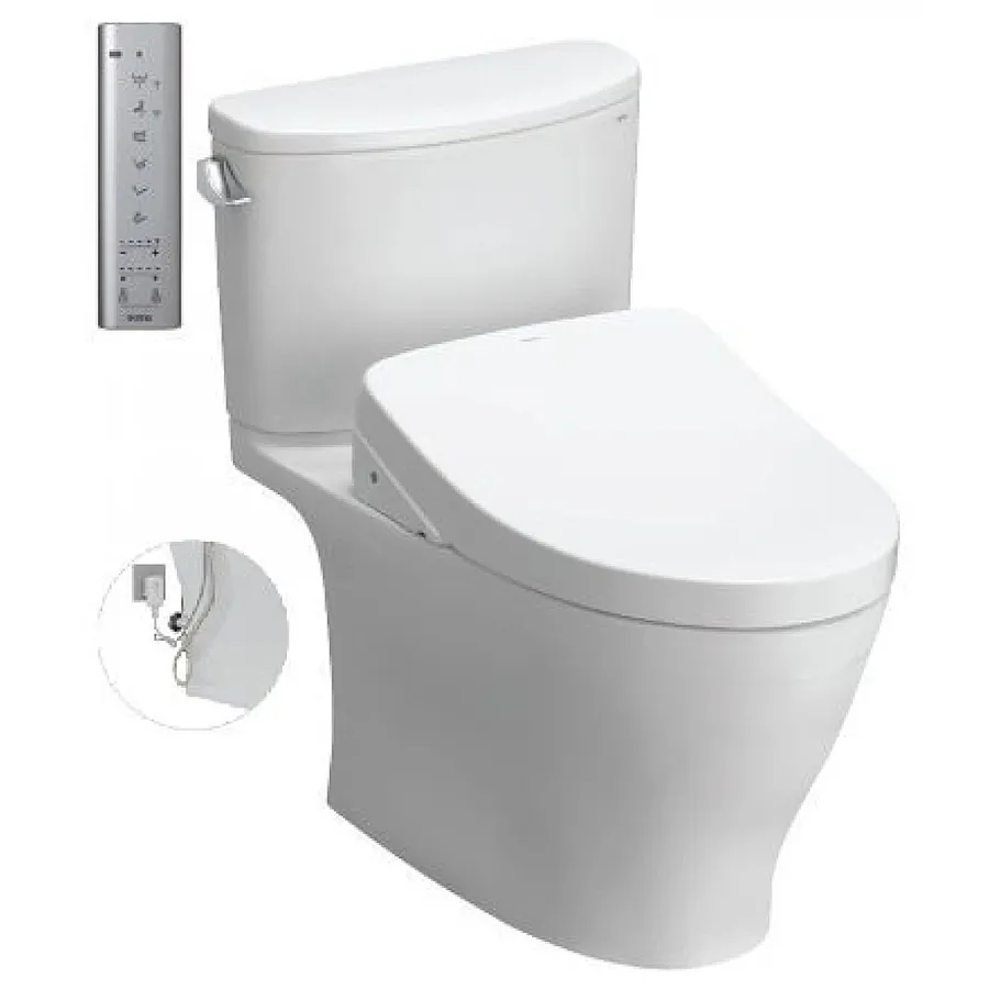 Bồn cầu 2 khối nắp điện tử TOTO CS767RW11#XW