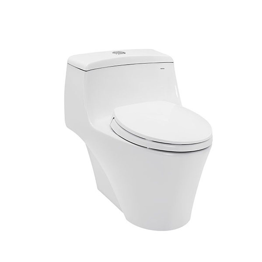 Bồn Cầu TOTO CW823RAT3 Một Khối Xả Nhấn Nắp Êm