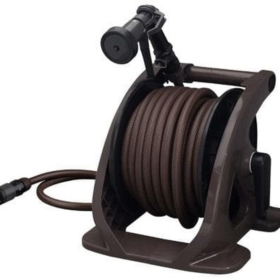 Bộ cuộn ống tưới cây 20m Tough Brown Takagi R220TBR