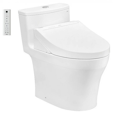 Bồn cầu 1 khối nắp điện tử TOTO MS885CDW15