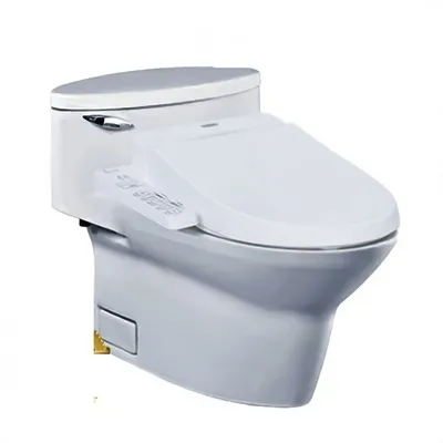 Bồn cầu 1 khối nắp điện tử TOTO MS904W7