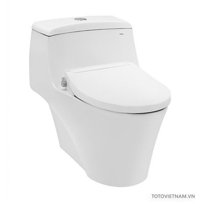 Bồn Cầu 1 Khối Xả Nhấn TOTO CW823RAE2 Nắp Cơ