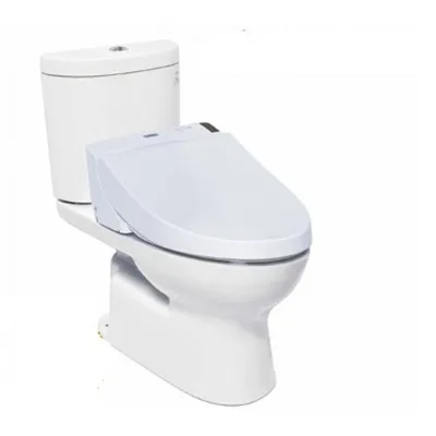 Bồn cầu 2 khối nắp điện tử TOTO CS325DRW6#W