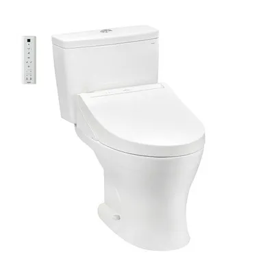 Bồn cầu 2 khối nắp điện tử TOTO CS735DW14#XW