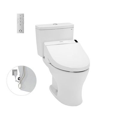 Bồn cầu 2 khối nắp điện tử TOTO CS735DW6#XW