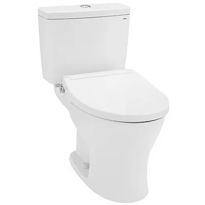 Bồn Cầu Hai Khối Xả Nhấn Nắp Rửa Cơ TOTO CS735DE2
