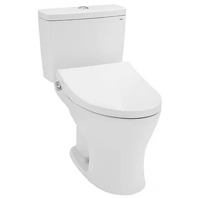 Bồn Cầu Hai Khối Xả Nhấn Nắp Rửa Cơ TOTO CS735DE4