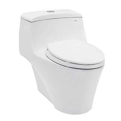 Bồn Cầu TOTO CW823RAT2#W Một Khối Xả Nhấn Nắp Êm